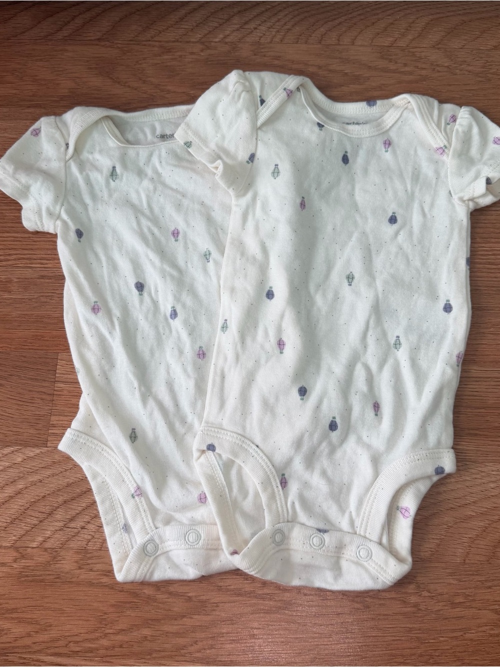 2 Carters 3 Month Bodysuits